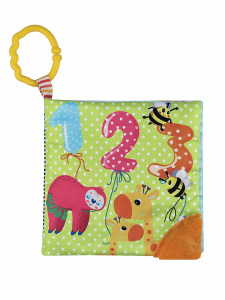 Eğitici Bebek Kitabı Dişlikli ve Hışırtılı Sayılar Kitabı - Molie