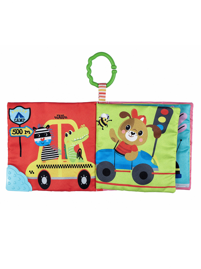 Eğitici Bebek Kitabı Dişlikli ve Hışırtılı Taşıtlar Kitabı - 2