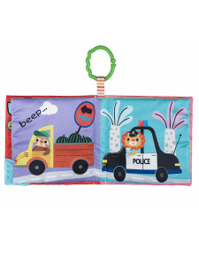 Eğitici Bebek Kitabı Dişlikli ve Hışırtılı Taşıtlar Kitabı - 3