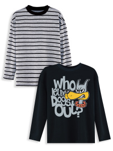 Erkek Çocuk 2'li Paket T-shirt - 3