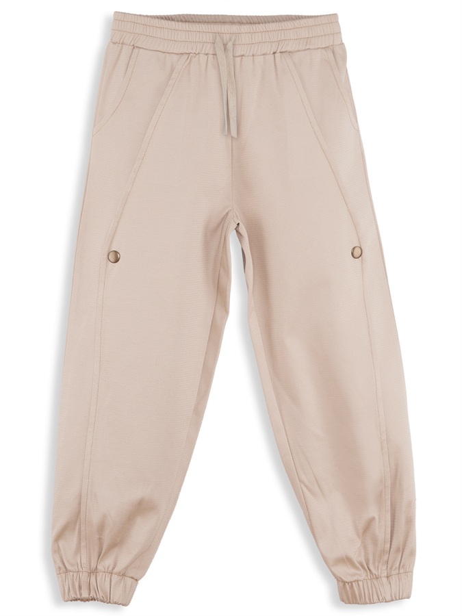 Erkek Çocuk Bej Gabardin Pantolon - 3