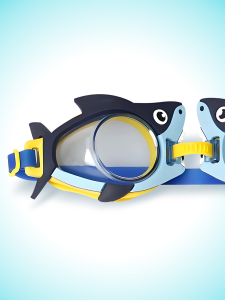 Erkek Çocuk Deniz Gözlüğü Köpekbalığı - 3