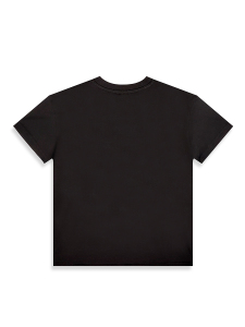 Erkek Çocuk Takım Croco Siyah T-Shirt Ve Çizgili Keten Görünümlü Yazlık Şort - 7