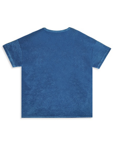 Erkek Çocuk Takım Havlu Kumaş Oversize T-shirt & Şort – Çapa Takım 7-12 Yaş - 8