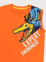 Expert Croco Boy T-shirt&Shorts Set - Thumbnail