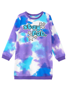 Fab.Batik Renkli Kız Çocuk Elbise - 3