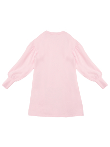 Fancy Heart Girl Pink Dress - 4