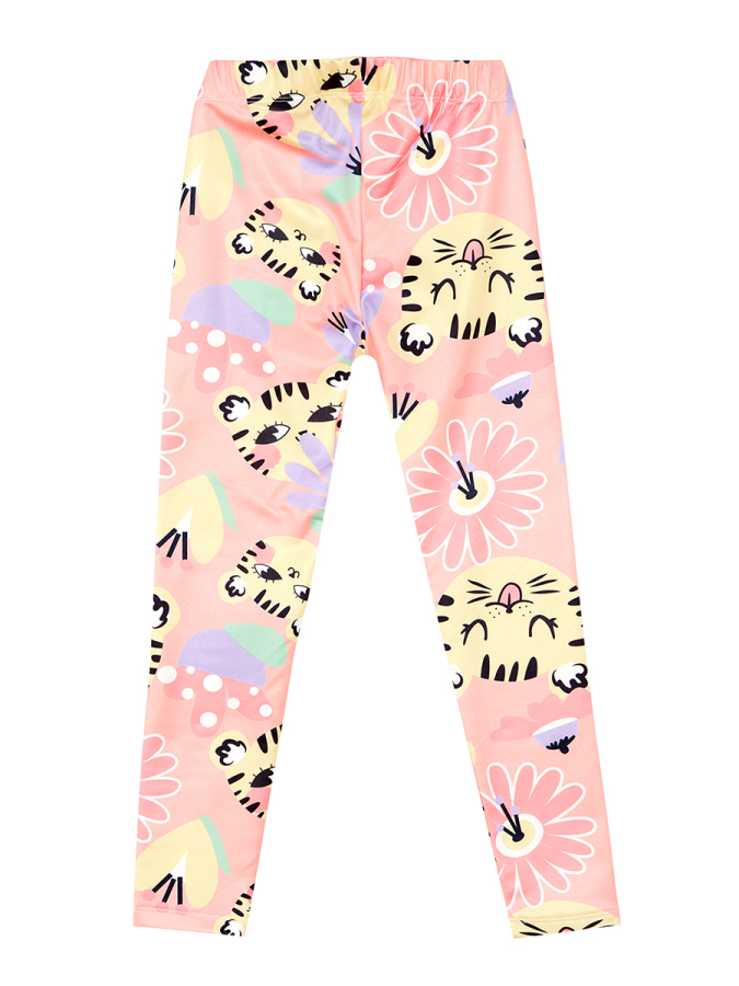 Fancy Leo Girl T-shirt&Leggings Set - 8