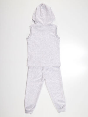 Fire Fighter Boy Sleveless Tracksuit - 4