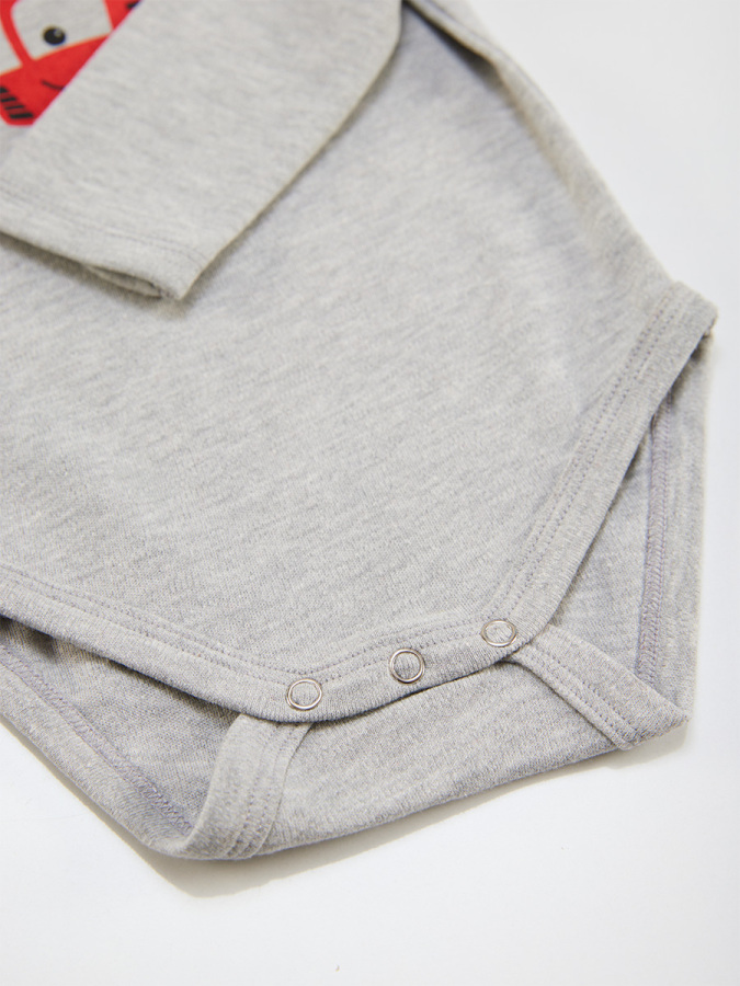 Fire Truck Baby Boy Leggings+Bodysuit Set - 7