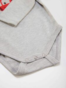 Fire Truck Baby Boy Leggings+Bodysuit Set - 8