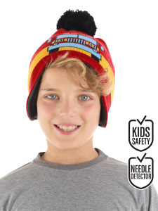 Fire Truck Boy Beanie - Denokids