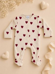 First Love Kız Bebek Tulum ve Elbiseli Tavşan Seti - 2