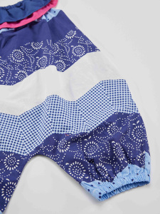 Flamenko Kız Çocuk Poplin Tulum - 6