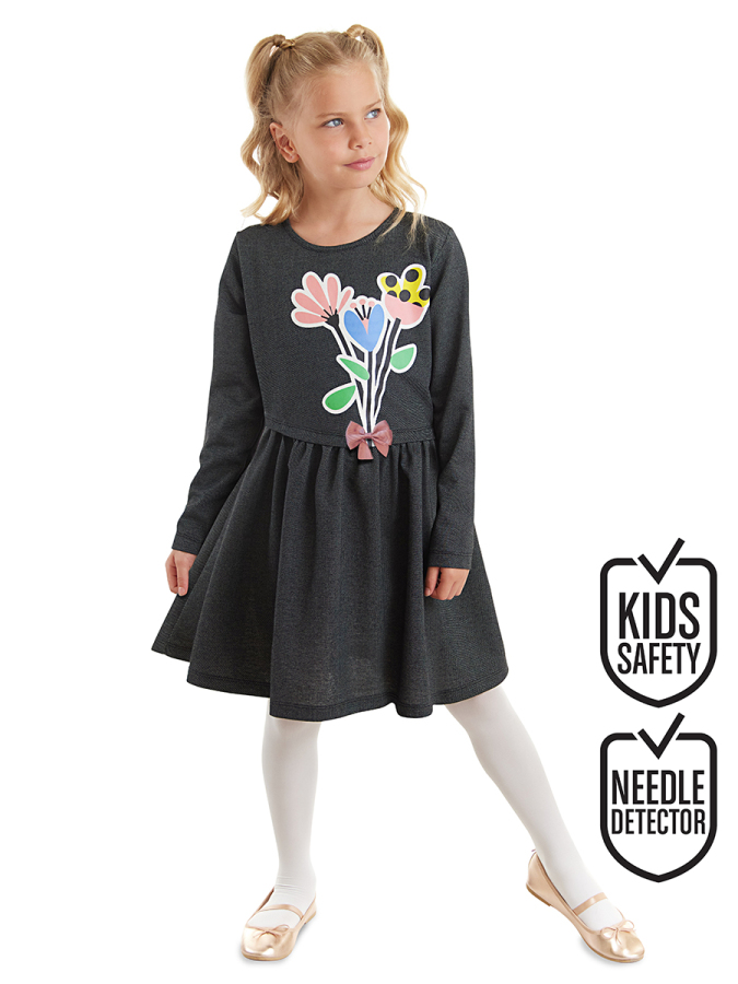 Flower Bouquet Girl Dress - 1