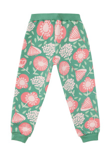 Flower Garden Baby Girl Green Tracksuit - 6