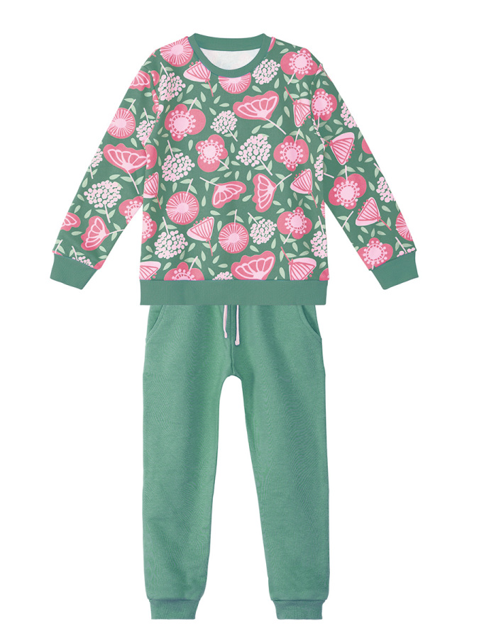 Flower Garden Girl Tracksuit - 3