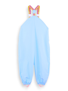 Flower Girl Blue Rain Overall - 2