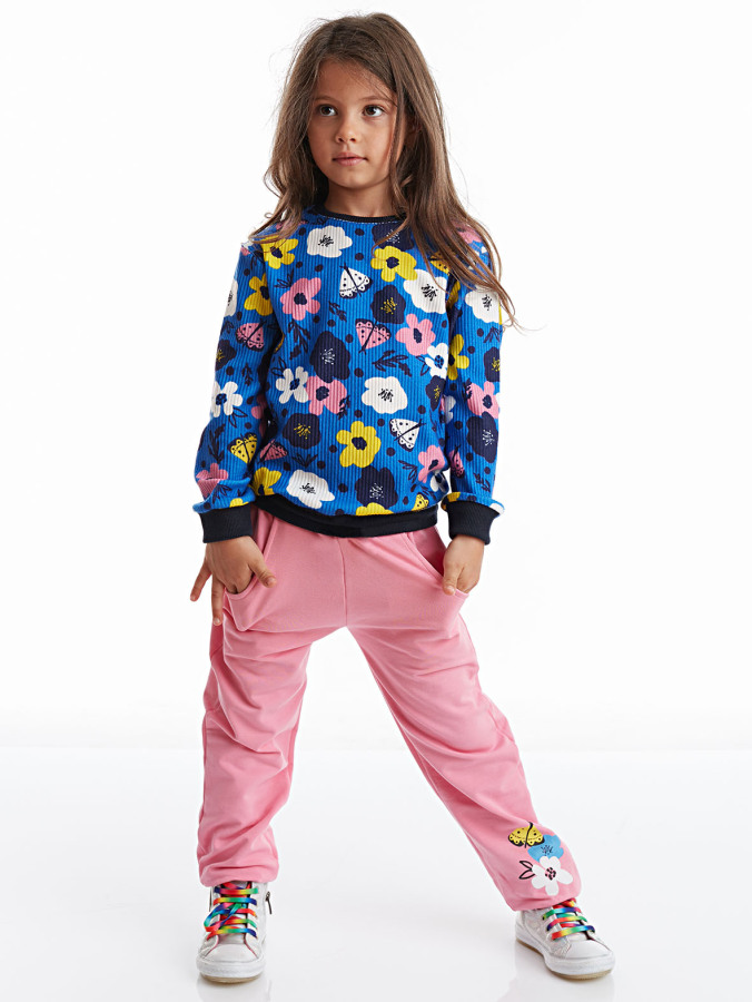 Flowers Girl Pants Set - 5