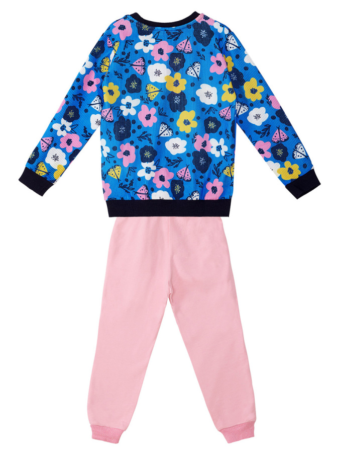 Flowers Girl Pants Set - 4