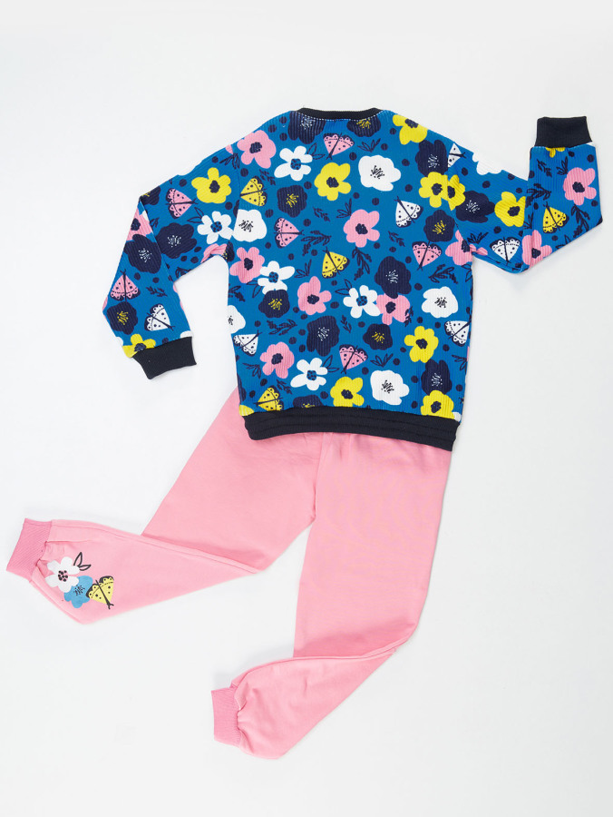 Flowers Girl Pants Set - 13