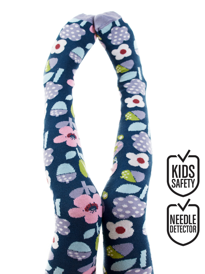 Flowers Girl Tights - 1