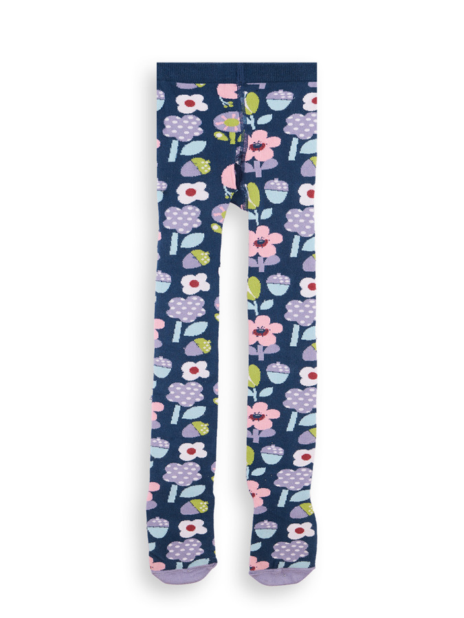 Flowers Girl Tights - 2