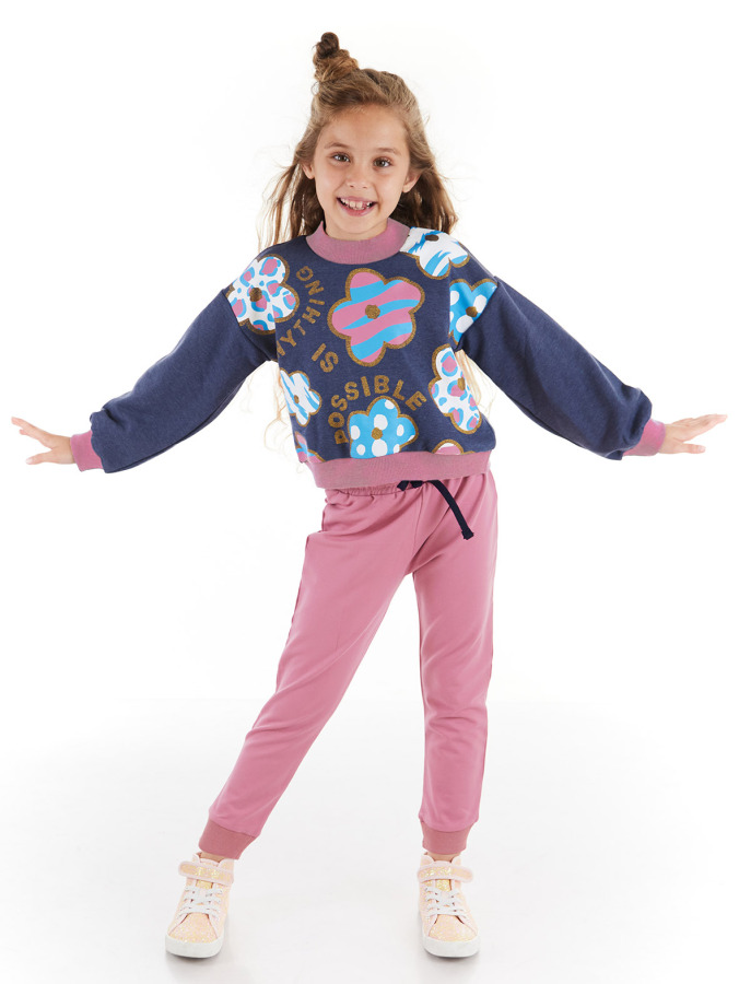 Flowers Girl Tracksuit - 1