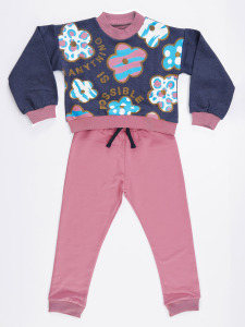 Flowers Girl Tracksuit - 3
