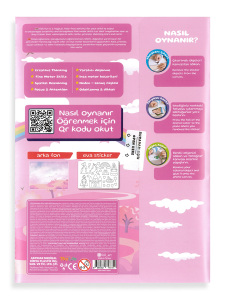 Foil Art Peel & Press Masal Dünyası Temalı Folyo Çocuklar İçin Renkli Oyun Seti - 2