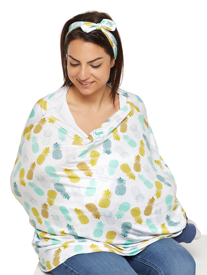 Fonksiyonel Puset - Emzirme Örtüsü Ananas Set - 3