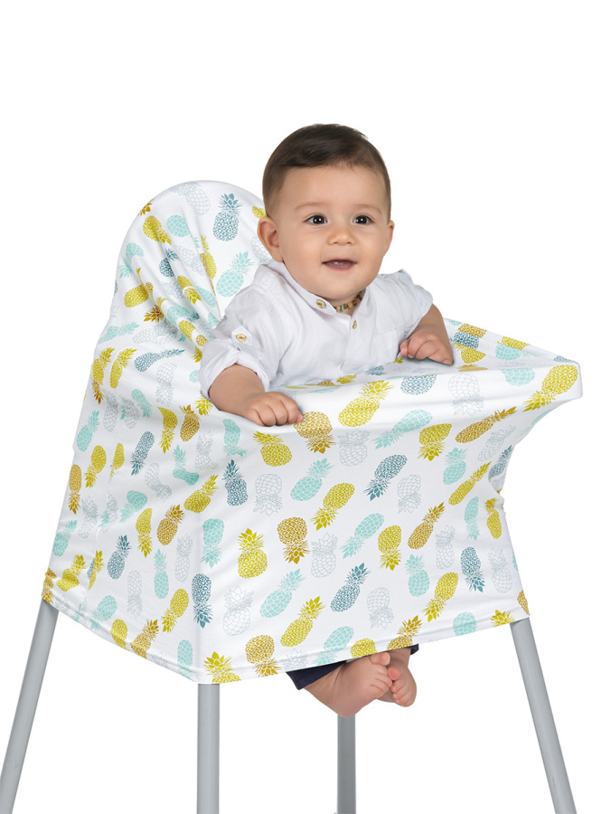 Fonksiyonel Puset - Emzirme Örtüsü Ananas Set - 4