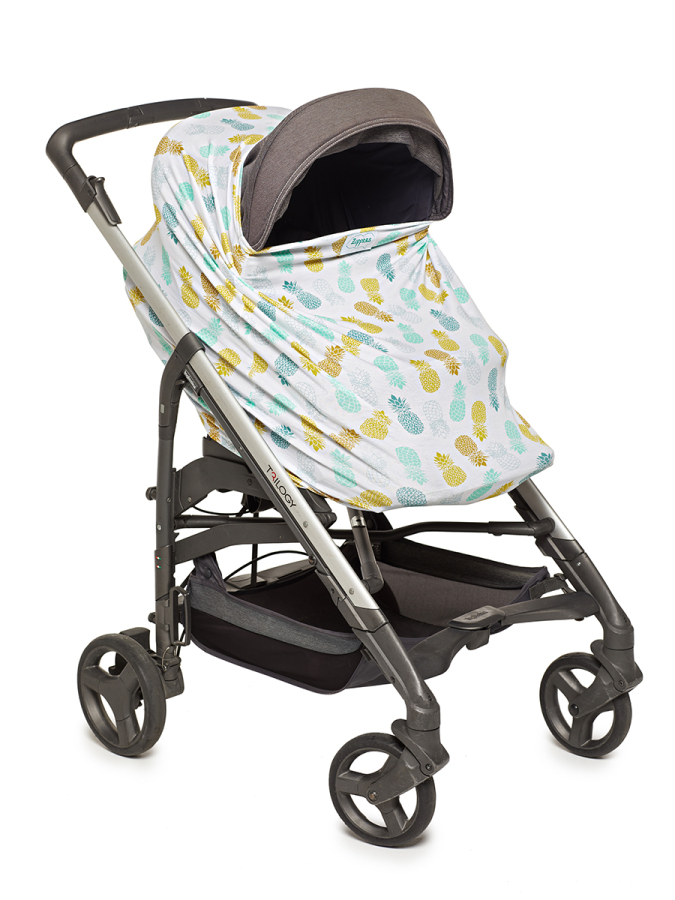 Fonksiyonel Puset - Emzirme Örtüsü Ananas Set - 7