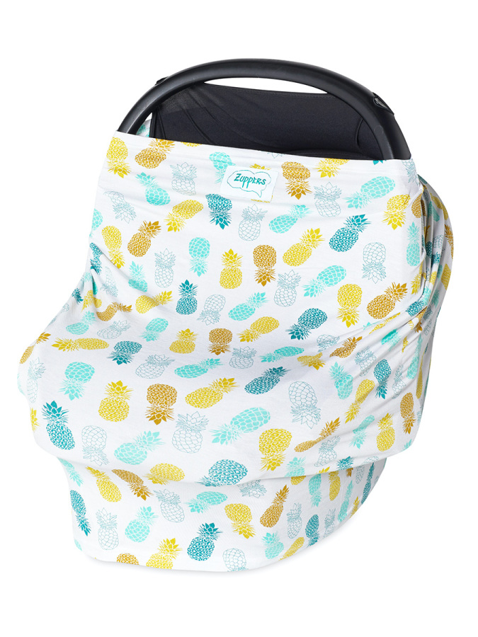 Fonksiyonel Puset - Emzirme Örtüsü Ananas Set - 8