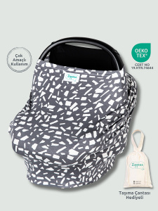 Fonksiyonel Puset - Emzirme Örtüsü Geo Set - 1