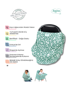 Fonksiyonel Puset - Emzirme Örtüsü Nil Set - 2