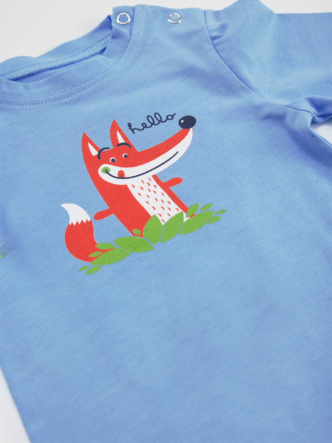 Fox Baby Boy Leggings+T-shirt Set - 7