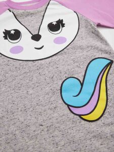 Fox Unicorn Girl Dress - 5