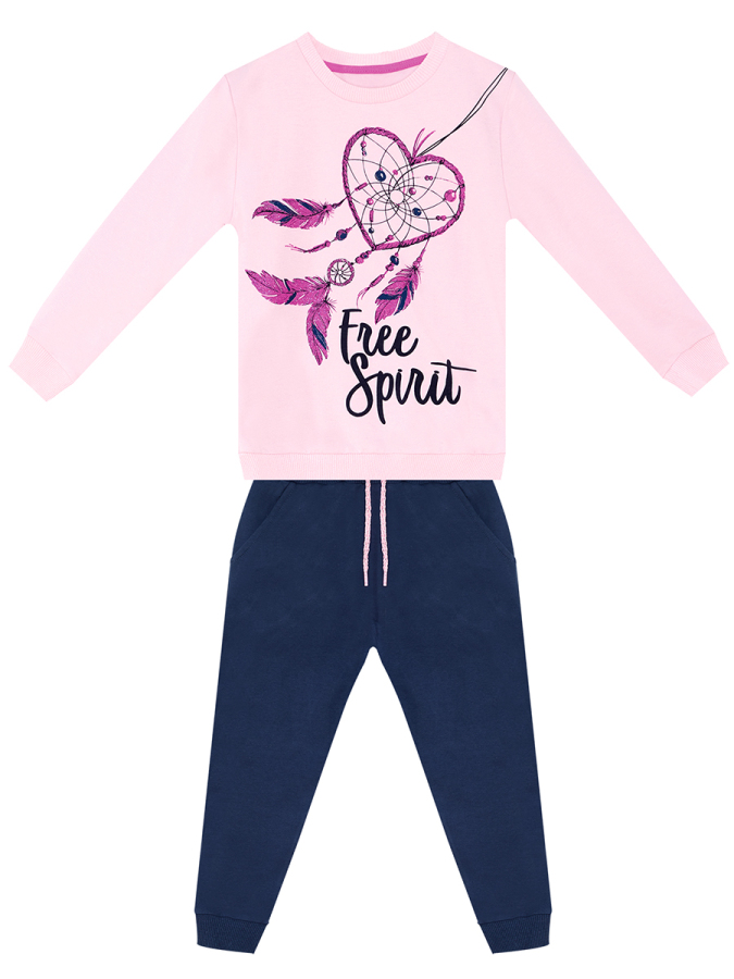 Free Spirit Kız Çocuk Kışlık Eşofman Takım - 12