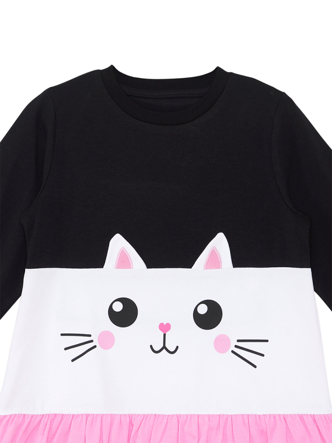 Frilled Cat Girl T-shirt&Leggings Set - 8