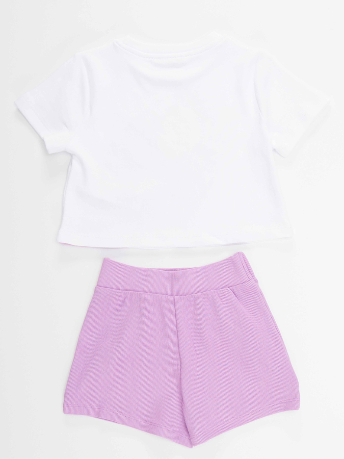 Fruity Cat Girl T-shirt&Shorts Set - 4