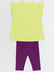 Funny Bunny Girl T-shirt&Leggings Set - 4