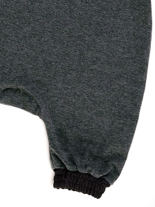 Funny Face Boy Grey Overall - 6