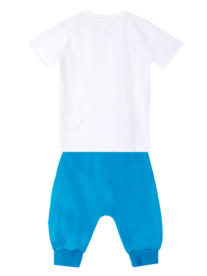 Funny Truck Boy T-shirt&Capri Pants Set - 4