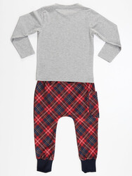 Game Day Boy T-shirt&Pants Set - Thumbnail