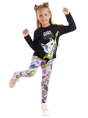 Gang Girl T-shirt&Leggings Set