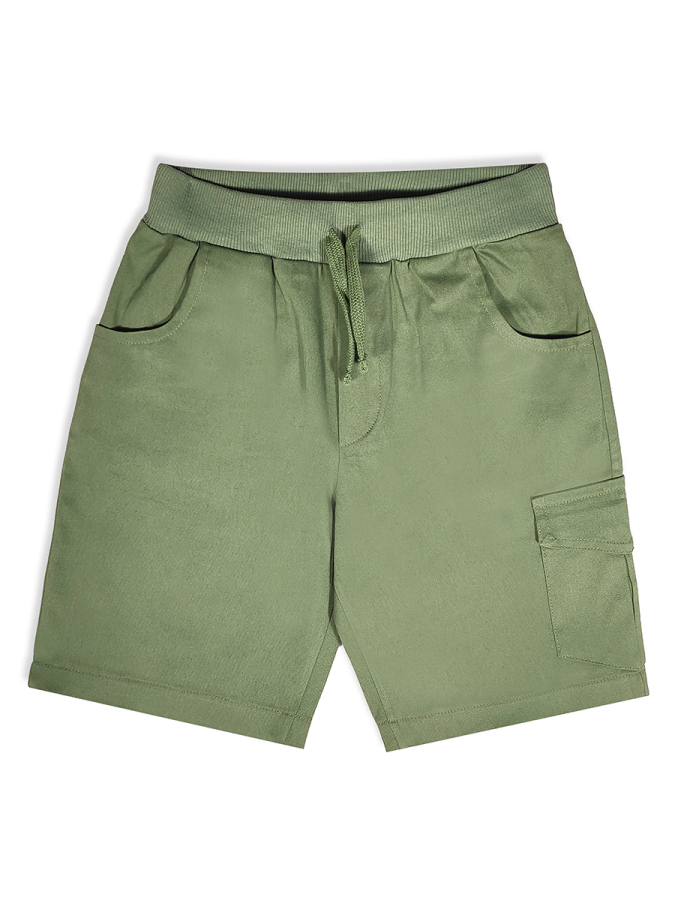 Erkek Çocuk Takım Bilim Baskılı Pamuk T-Shirt Gabardin Dokuma Şort Yazlık Takım - 9