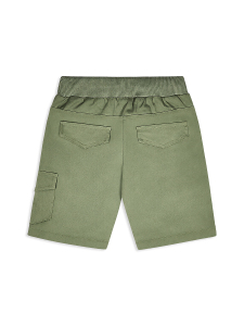 Erkek Çocuk Takım Bilim Baskılı Pamuk T-Shirt Gabardin Dokuma Şort Yazlık Takım - 8