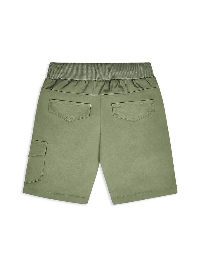 Erkek Çocuk Takım Bilim Baskılı Pamuk T-Shirt Gabardin Dokuma Şort Yazlık Takım - 8