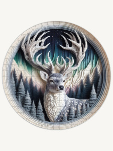 Geyik (Deer)- 49 Cm X 49 Cm Yapboz - 2